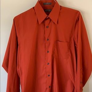 Men’s Arrow 15 32-3wrinkle free poplin dress shirt